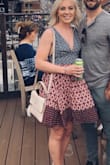 Ordered this dress for a concert and it was perfectly flowy and just comfy. I ordered an XS, The boob area was a little bigger but nothing some double sided tape didn't fix. The deep V isn't as deep as the picture makes it seem, which was a plus. Still shows a little but doesn't look trashy. - Jenna P.