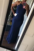 My beautiful bride picked this out for us bridesmaids and did a great job! It's going to look great along side of her and it fits me like a glove! Can't wait to wear it more than once! - Jasmine M.