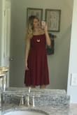 Love this dress it fits perfect and is so cute to dress up or down. I wear it to work and on casual days - Amanda F.