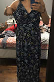 Really loved the way this dress looked, but it runs big. I purchased a medium in this and two other dresses, this is the only one that fit big. Just exchanged it for a small. - Liliana L.
