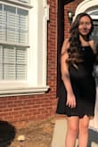 The dress that I recently ordered from this website was so pretty . It fits perfectly & I love the strappy back ! It was a little hard to get on and off but it's such a pretty dress. I would definitely order from Lulus again !! - Juliana B.