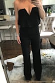 Very elegant. It does stay up. I wore nipple shields I get from target. I had mine hemmed. - Erica M.