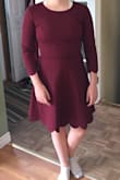 Not sure I we will keep it. Doesn't fit well around chest and under arms. Love the material. It is a very nice dress. But not quite the right fit. - Margaret F.