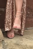 These shoes were the perfect match and had such a glamorous touch to my prom outfit but I can also see myself getting so much use out of them for many other occasions. Good fit ,comfortable and looked like high priced designer shoes. - Norma