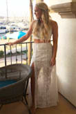 I wore this to an all white event and I had endless compliments. It fit amazing and was beautiful. - Brittany O.