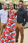 It was a lil long but nothing abnormal of the style. Love it and received so many compliments wearing it. - Pamela M.
