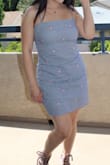 This is a very cute dress I just have trouble tying it myself I really need someone to do it for me. Other than that the dress is beautiful very well made perfect for summer weather. - Vanessa S.