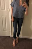 Perfect casual top. Looks great with high waisted jeans. - Carlena C.