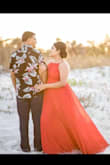Very flowy! Easy to wear. A lot of fabric, make sure you take your time and iron it. Let be this dress!! - Vani H.