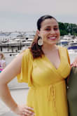 I wore this for a beautiful boat ride and brunch. The material was so flowy and looked beautiful in the breeze! - Amanda G.