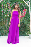 I had a special bday celebration coming up and picked this dress in magenta. This dress surpassed my expectations...gorgeous color, perfect fit. - Shraddha R.