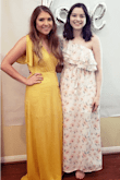 Beautiful dress! I wore it to my soon to be sister in law's bridal shower. Little long but it was doable to hold up while walking up stairs and such. You will need a steamer to get the wrinkles out. Tricky to figure out the ties but once all said and done. It is beautiful! - Keagan F.