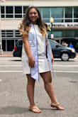 Ordered for my graduation it was the third dress I ordered. I have a pretty big butt so things always tend to run short but this dress was great! It's a little pricey but the fabric is QUALITY. I wore it for my college graduation but it'll be a perfect work dress with a blazer. - Brittany R.