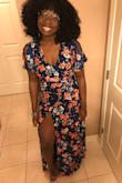 This dress was sooo perfect. I got endless compliments on it, my friends are so in love they are getting in line to borrow it. I've worn it to Jamaica on vacation, a bridal shower, and church. You could dress it up or down and it will still look fabulous. Love it! - Nina C.
