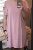 This dress is super cute! It's a great shift dress that you can dress up or down. The sleeves add a nice detail to the dress. - Lisa J.
