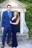 I'm in love with this dress. I was nervous ordering a Medium because I'm quite hippy/muscular with my legs. It was gorgeous and perfect for the formal wedding, and the length was great with 4" heels. I was being complimented all night! - Erica S.