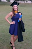 This is such a cute and fun dress. I ordered it for my graduation and it was perfect! A little on the short side for me but overall very happy with it. - Teresa S.