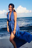 I loved this dress! I used for my friend's wedding in Mexico... got a lot of compliments :). - Cristina G.