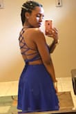 Although this dress requires a lot of work to get into it, once it's on it's great! - Brittany A.