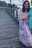 This dress is so gorgeous in person, and is also very soft, light, and comfortable. Every time I have worn it I have gotten a ton of compliments! It's my new summer go to maxi!! - Paula R.
