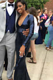 I bought this dress for prom and let me tell y'all... IT WAS WORTH IT. I saved tons of money and still looked good. My true size is small but I did extra small because I wanted it to fit me like a glove. This is a gorgeous dress and very comfortable as well. Just have to be careful because of the sequins (thread gets stuck a lot). Other than that I loveeee the dress! :)))))) - Rayna S.