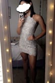It was so gorgeous on. A medium fits me perfectly. I wore it for my graduation and got so many compliments. - Destiny T.
