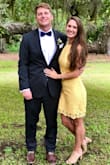 I bought this dress for a wedding Charleston in the spring and it worked so well! I got so many compliments on the color and the dress itself is a nice length! The lace went perfect for the wedding and the high neck made it more formal. Definitely want to get this in more colors. - Lindsey B.