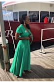 I love this dress!! Super cute and great fit! Purchased in green, size large. - Anita N.