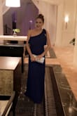 This dress was exactly as described on site! The material was flowy, the length was perfect (with heels), and the color was just as it was pictured. Wore it to a friend's wedding and received many compliments. - Jenny P.
