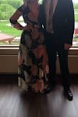 I wore this dress to a wedding and absolutely loved it.  It was very comfortable, hid all my imperfections and was the perfect cut.  Sexy and still classy! If you are as tall as me, great news...you can still wear heels with it! Worth the price and worth the wait!  I paired the dress with my own belt to accentuate the shape. - AMILA P.