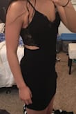 I liked the dress but it fit a little too big on me. I don't really have hips or a butt so it was a bit big in the back. It's also a little showy in the front. Super cute but just didn't fit me quite right! - Jordyn S.