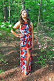 Wore this two-piece at a wedding this past weekend and received so many compliments! Very lightweight and the perfect height for us tall girls! New favorite! - Candace Y.