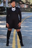 This dress is gorgeous and comfortable. I wore it for my birthday. - Belinda P.