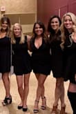 Bought this dress for a bachelorette weekend and I was not disappointed. This dress is super flattering, long enough to not show anything you don't want showing and the low v adds a sexy appeal. - Dayvee B.