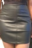 Y'all, this skirt is pretty B.A! Not to mention, cruelty free. It fits well around the top of my waist/hip area which is where I have most issues with skirts. - Tiffany J.