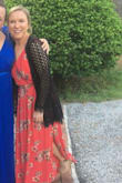 I wore this dress to a wedding and got so many compliments! I must say I think I could have gone with an XS instead of a small. Having ordered from LuLus in the past I am normally a small but this dress fit differently than most. It's incredibly elegant but the big slit on the side gives it a little extra something! - Cooper K.