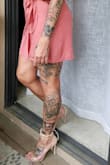 these shoes are so sexy, I love them, got so many compliments.. went on a yacht and they were perfect.. at first they were slippery but I did the whole rough them up.. and they were fine.. - Desiree F.