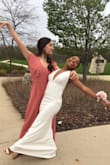 Due to the untimely shipping of another dress we ordered for my daughters very first prom, we were in a hurry (3 days or less) to find a beautiful dress for a petite dancer. We have shopped Lulus before, so was fairly confident on the quality and appropriateness for the occasion. The dress arrived (with 2 day shipping) right on time and it fit perfectly. I was certain it would need to be altered (for length) as my daughter is fairly petite. The length was perfect with her 3.5 inch heels-it allowed for a bit of flow and drag to give a formal princess feel, without being too long-. She looked amazing and it was just enough for her very first prom. Thank you Lulus! - Kaylah H.