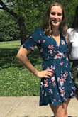 I loved the material, and the layering to the dress, it was just enough layering where I didn't get too hot, and enough where I felt covered. The sizing was perfect, especially since it was a wrap around dress if it needed to be tightened in one spot I just retied the dress! I wore it for my senior breakfast and everyone loved it!! It was the perfect length, and fancy enough but casual enough, I will be wearing it again! - Kaziah C.