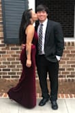 This dress was beautiful! I had so many compliments. It was a little long when I ordered it, so I got it hemmed, but overall it fit like a gem. I was concerned with my boobs being too big for the dress, but it has enough stretch to it. Great quality for any event! - Jasmine S.