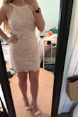 I just received this order and I am absolutely in love with this dress! It is the perfect length and very comfortable. I plan on wearing this to my graduation and to a wedding this summer! - Dayna M.