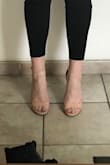 These shoes are much comfier than similar ones I got from other stores, I am not wild about the (almond) color I got because it almost disappears against my skin tone but I think once I get a bit of a tan they will look much better.
Really nice shoes for the price! - Lena E.