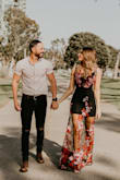 I bought this dress for my engagement shoot photos and it was perfect! - Gabriella W.