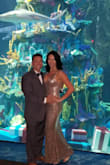 This dress has a little magic as I was proposed to in this beautiful dress! 

It has the right amount of shimmer, I would recommend  this dress for a New Years party! 

I matched it with a faux fur coat! - Kaitlin