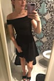 I bought this dress for my HS graduation, and absolutely loved it! I'm so glad I got a small (I was considering an XS), and I love the fit of the dress. - Chloe B.