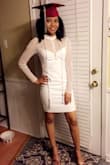 This was my first time ever placing an order from Lulus. I never knew about this clothing site, until my sister told me about it. I have to say that Lulus is the place to find affordable dresses and other items for such a reasonable price. I was scrolling through one day, and found this perfect dress that I needed for Graduation! And it's beautiful. All it took was a few clicks and bam! Unfortunately my size went out of stock. I am normally a size XS but I bought this in S I recommend that you get a size up it still fits good as it is a little tight so got an S instead. - Emmanuel Y.