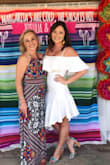 Perfect for my cinco de mayo bridal shower. Thick enough that you don't need a slip...if you go commando like I did lol! So comfy & stretchy, I actually squeezed into a medium when I'm always a large. I guess it sucked me in more because people kept saying I looked thin - ha! Seriously though, everyone was wowed by this dress. It's amazing. Paired with the banana leaf Sam Edelman Sandals for the win. - Nikki C.