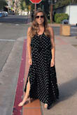 Fits great, got a lot of compliments on it! Couldn't wear a bra but petals worked fine. - Jenna P.