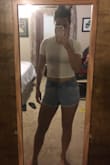 Love it!! So casual and cool. Goes great with high waist pants, shorts. Material is pretty good, not cheap looking. I'm tall/long and it almost covers my belly button. - Sara P.