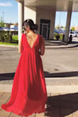 Beautiful dress, amazing quality, material was excellent better than I expected. A little long I had to alter it but no big deal. Overall excellent. - Patile D.